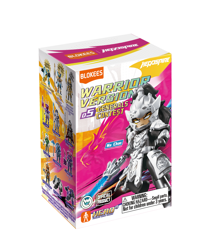 Blokees (Blind box) Figures PDQ (9 in 1) - Herospire Galaxy Version Tubro 05 - Generals' Contest
