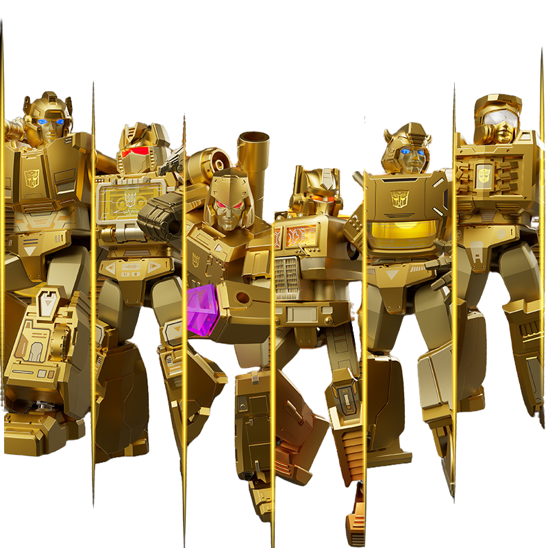 Blokees Figures - Transformers (Limited Model Kit) - The Golden Lagoon-Defence