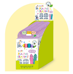 Haku Yoka Happy Pea Pod Crayons