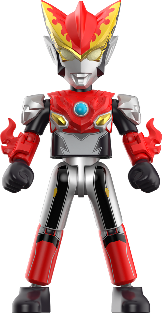 Blokees (Blind box) Figures PDQ (6 in 1) - Ultraman Shining Version 05 - New Generation Heroes