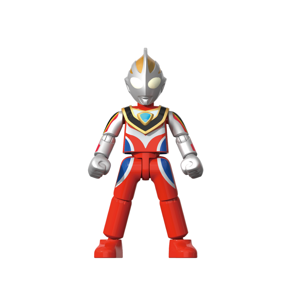 Blokees (Blind box) Figures PDQ (6 in 1) - Ultraman Shining Version 01 - Giant of Light