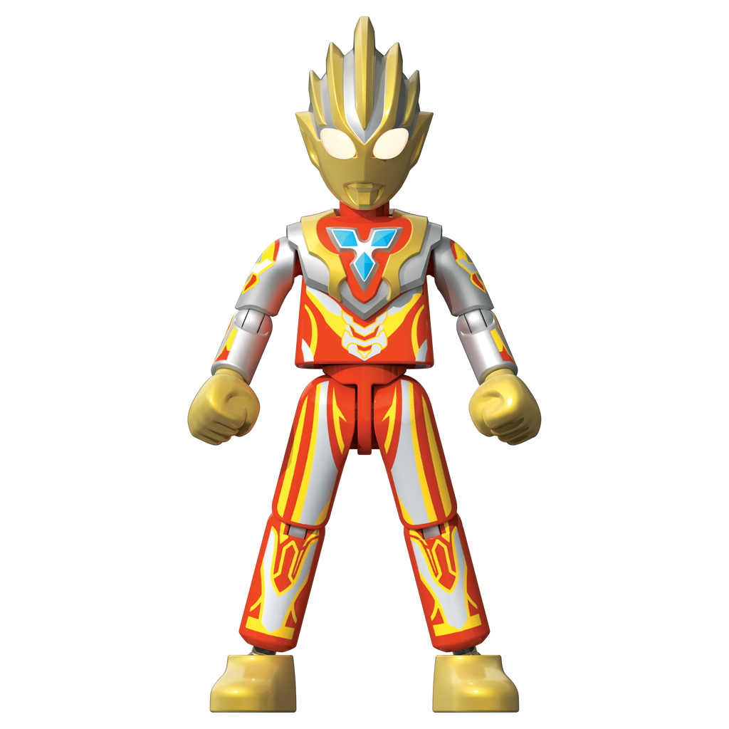 Blokees (Blind box) Figures PDQ (6 in 1) - Ultraman Shining Version 02-Luminate the Universe