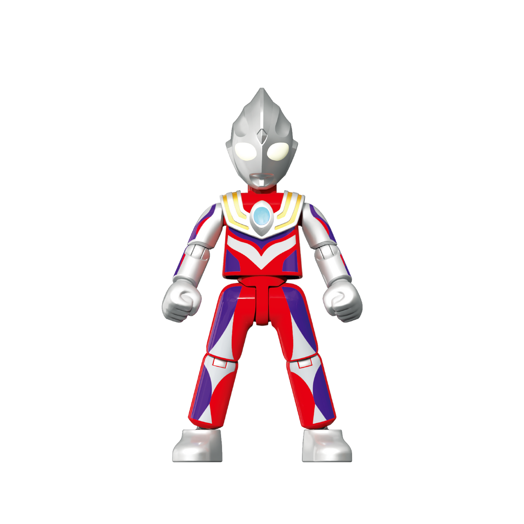 Blokees (Blind box) Figures PDQ (6 in 1) - Ultraman Shining Version 01 - Giant of Light