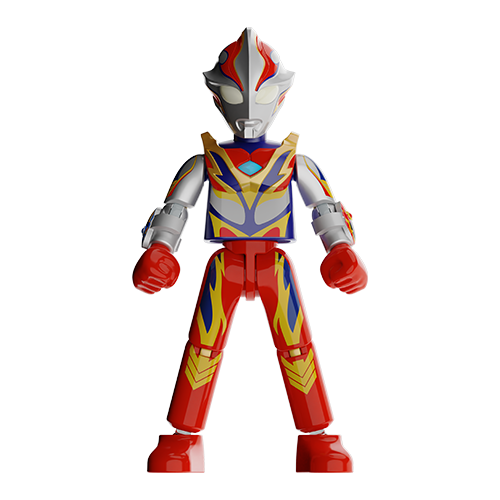 Blokees (Blind box) Figures PDQ (6 in 1) - Ultraman Shining Version 08 - Phoenix Brave