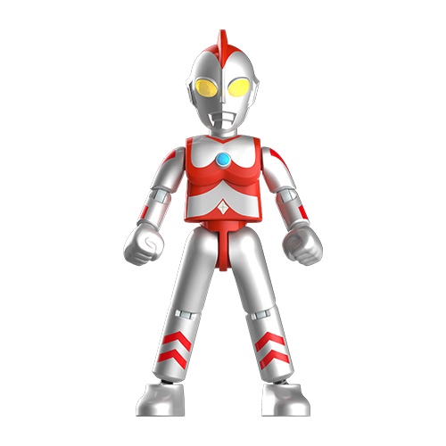 Blokees (Blind box) Figures PDQ (6 in 1) - Ultraman Shining Version 08 - Phoenix Brave