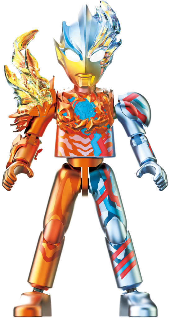 Blokees (Blind box) Figures PDQ (9 in 1) - Ultraman Galaxy Version 12 - Blazar's Starlight