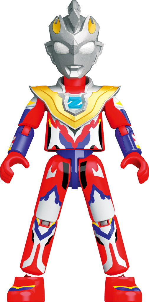 Blokees (Blind box) Figures PDQ (9 in 1) - Ultraman Galaxy Version 05 - The hero named Z
