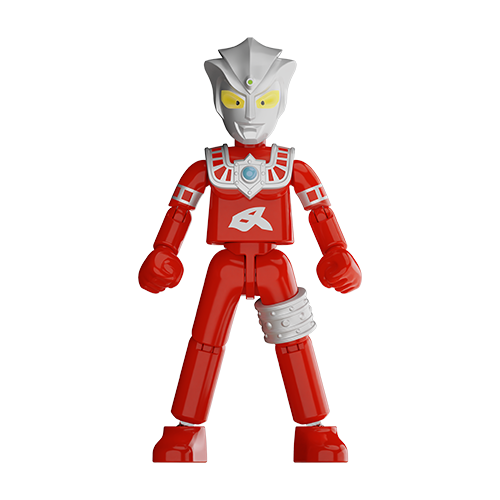 Blokees (Blind box) Figures PDQ (6 in 1) - Ultraman Shining Version 08 - Phoenix Brave