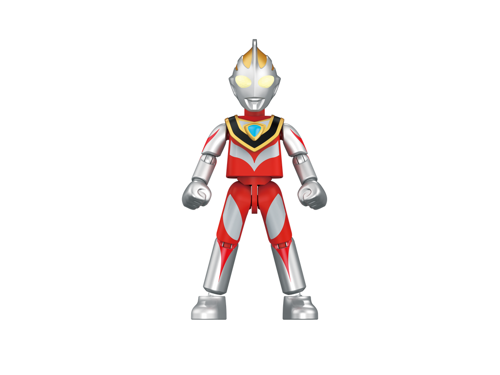 Blokees (Blind box) Figures PDQ (6 in 1) - Ultraman Shining Version 06 - Warrior's Peak