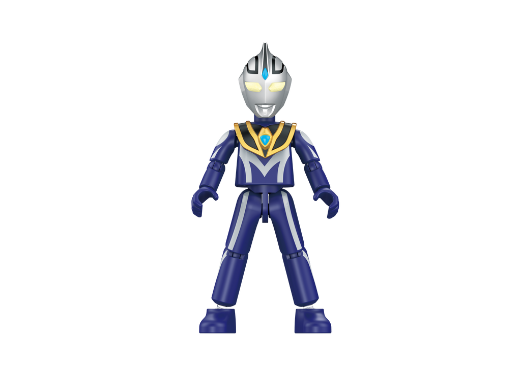Blokees (Blind box) Figures PDQ (6 in 1) - Ultraman Shining Version 06 - Warrior's Peak