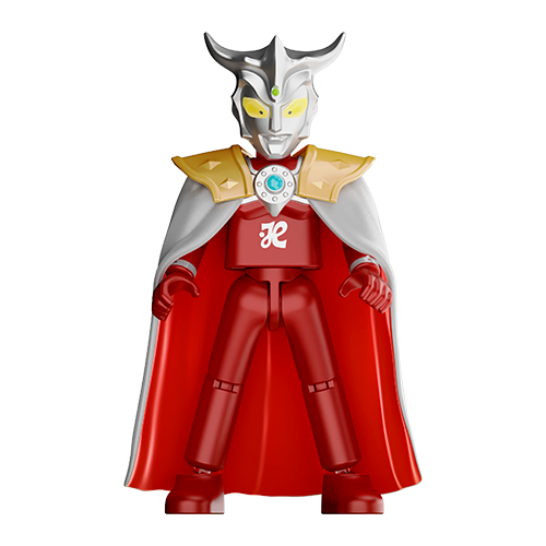 Blokees (Blind box) Figures PDQ (6 in 1) - Ultraman Shining Version 08 - Phoenix Brave