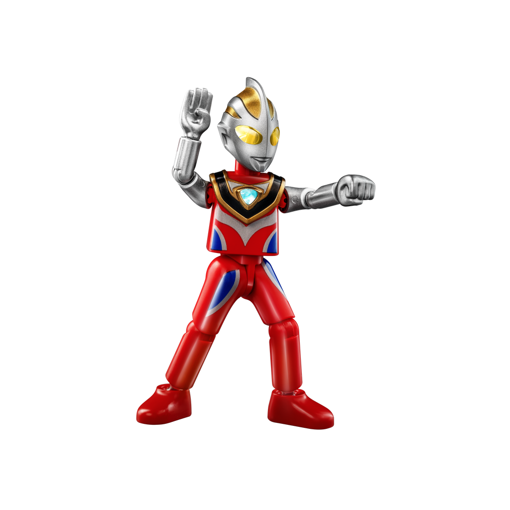 Blokees (Blind box) Figures PDQ (6 in 1) - Ultraman Shining Version 01 - Giant of Light