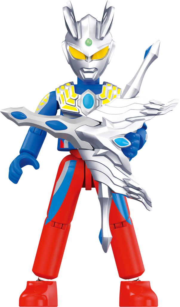 BLOKEES (Blind box) Figures PDQ (9 in 1) - Ultraman Galaxy Version 06 - Unparalleled miracle