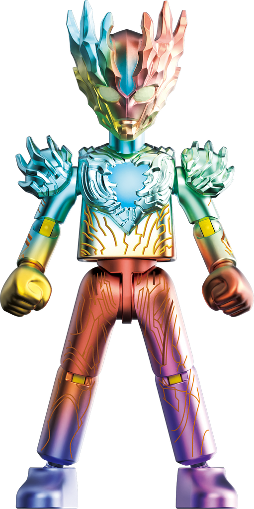 BLOKEES (Blind box) Figures PDQ (9 in 1) - Ultraman Galaxy Version 06 - Unparalleled miracle