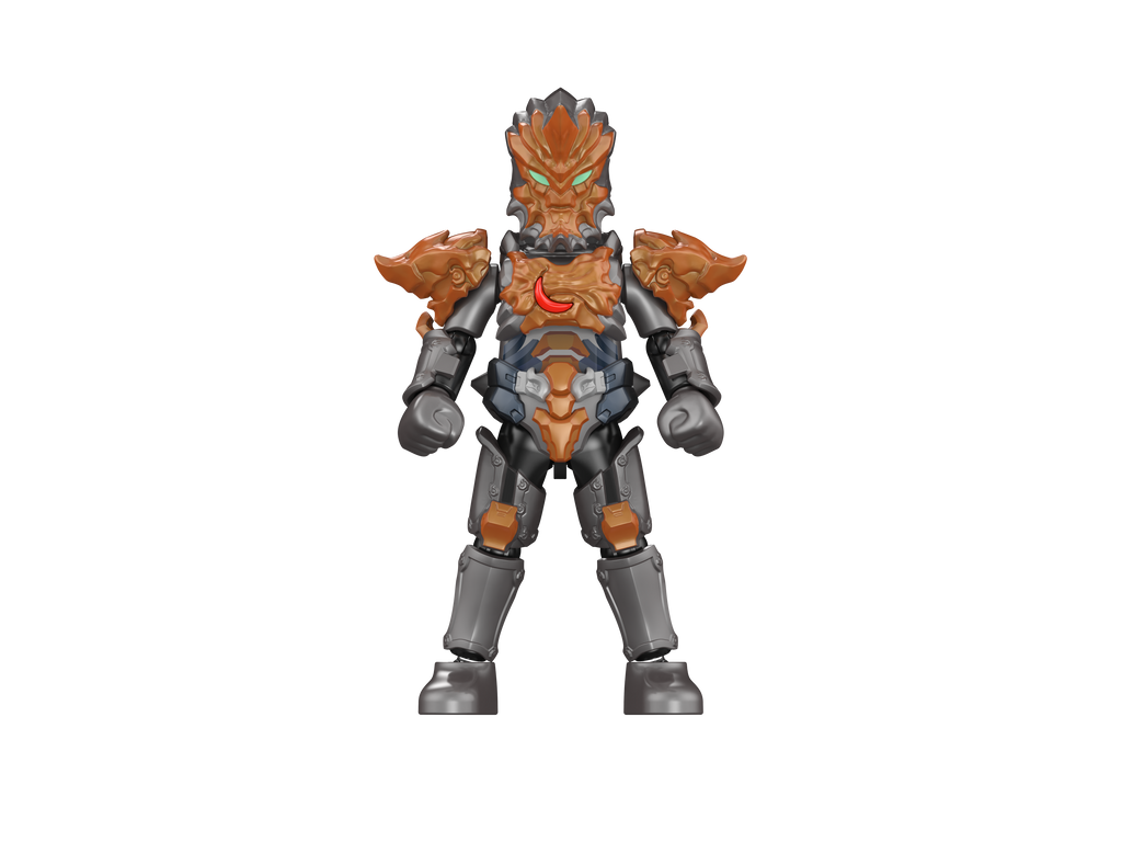 Blokees (Blind box) Figures PDQ (6 in 1) - Ultraman Shining Version 06 - Warrior's Peak