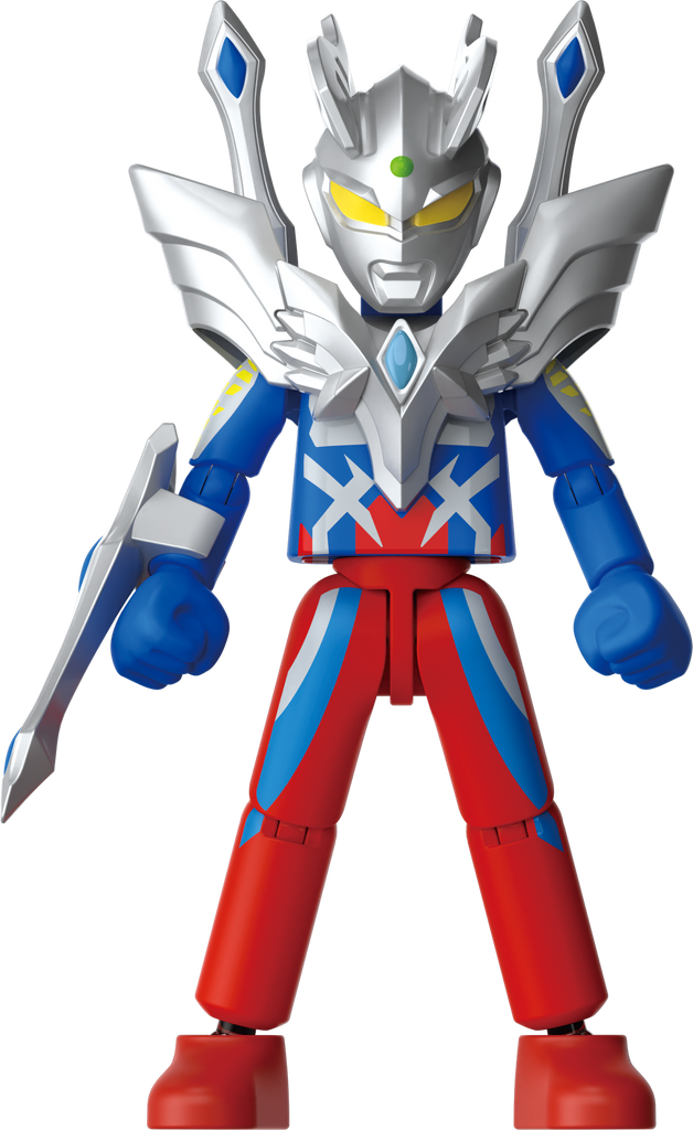 Blokees (Blind box) Figures PDQ (9 in 1) - Ultraman Galaxy Version 08 - Ultimate shining