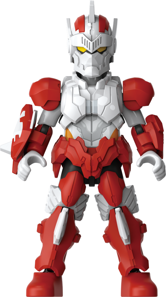 Blokees (Blind box) Figures PDQ (9 in 1) - Ultraman Galaxy Version 08 - Ultimate shining