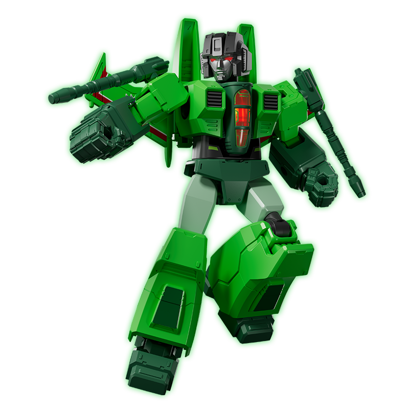 Blokees (Blind box) Superhero Toys, Building Model Kit for Children and Adults Figures PDQ (6 in 1) - Transformers Shining Version 01 - Shining Roll Out
