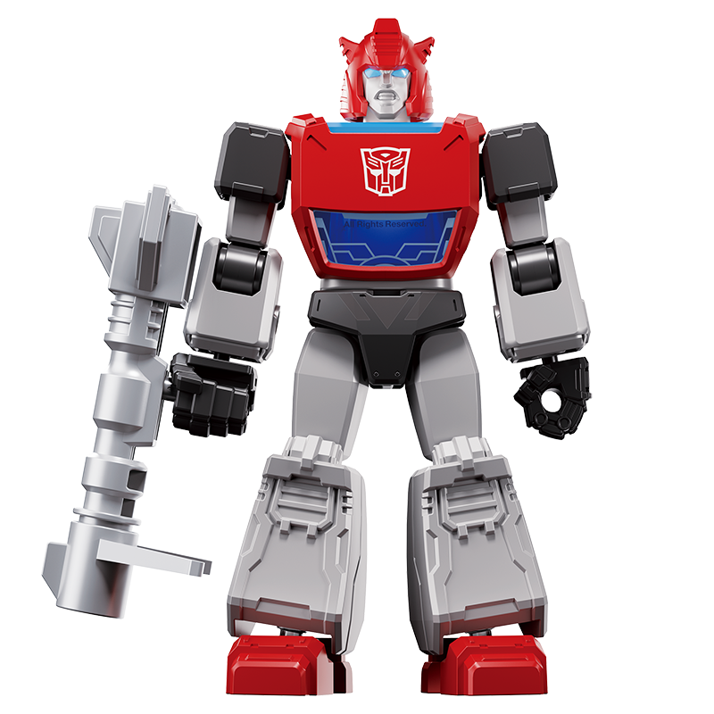 Blokees (Blind box) Superhero Toys, Building Model Kit for Children and Adults Figures PDQ (6 in 1) - Transformers Shining Version 01 - Shining Roll Out