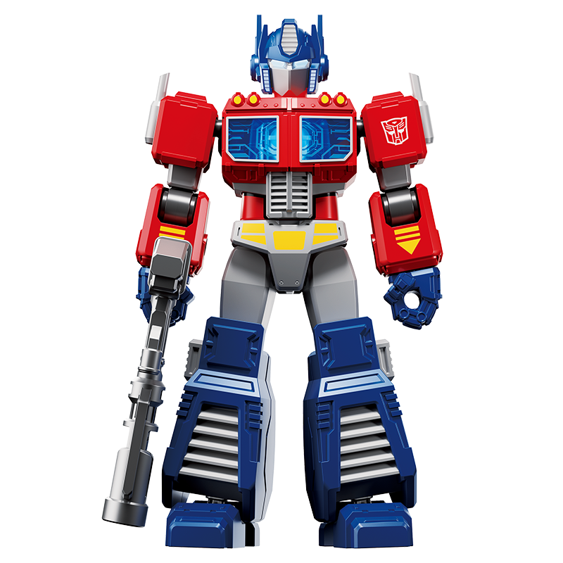 Blokees (Blind box) Superhero Toys, Building Model Kit for Children and Adults Figures PDQ (6 in 1) - Transformers Shining Version 01 - Shining Roll Out