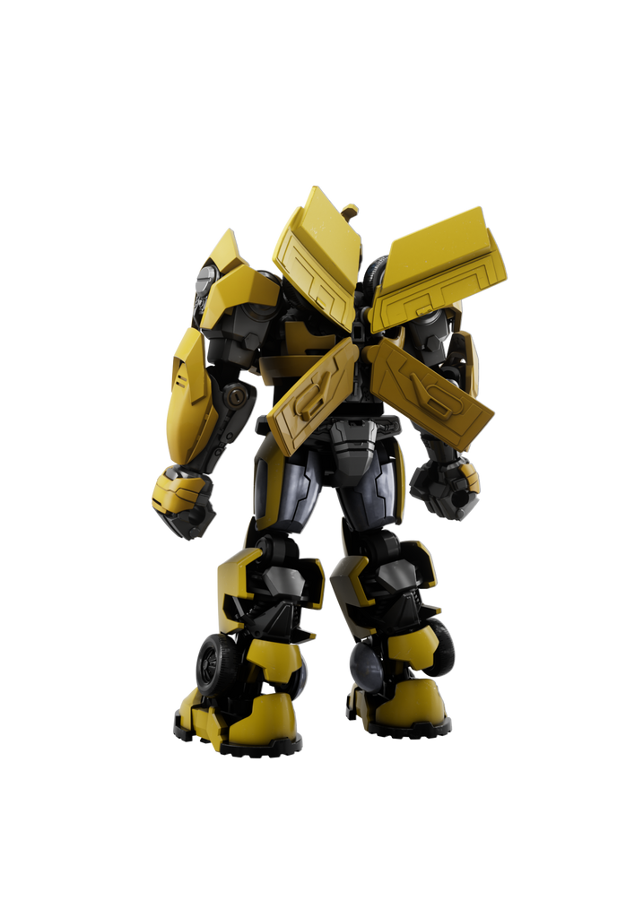 Blokees Figures Superhero Toys, Building Model Kit for Children and Adults - Transformers (Model Kit) Classic Class 02 - Bumblebee (10cm)