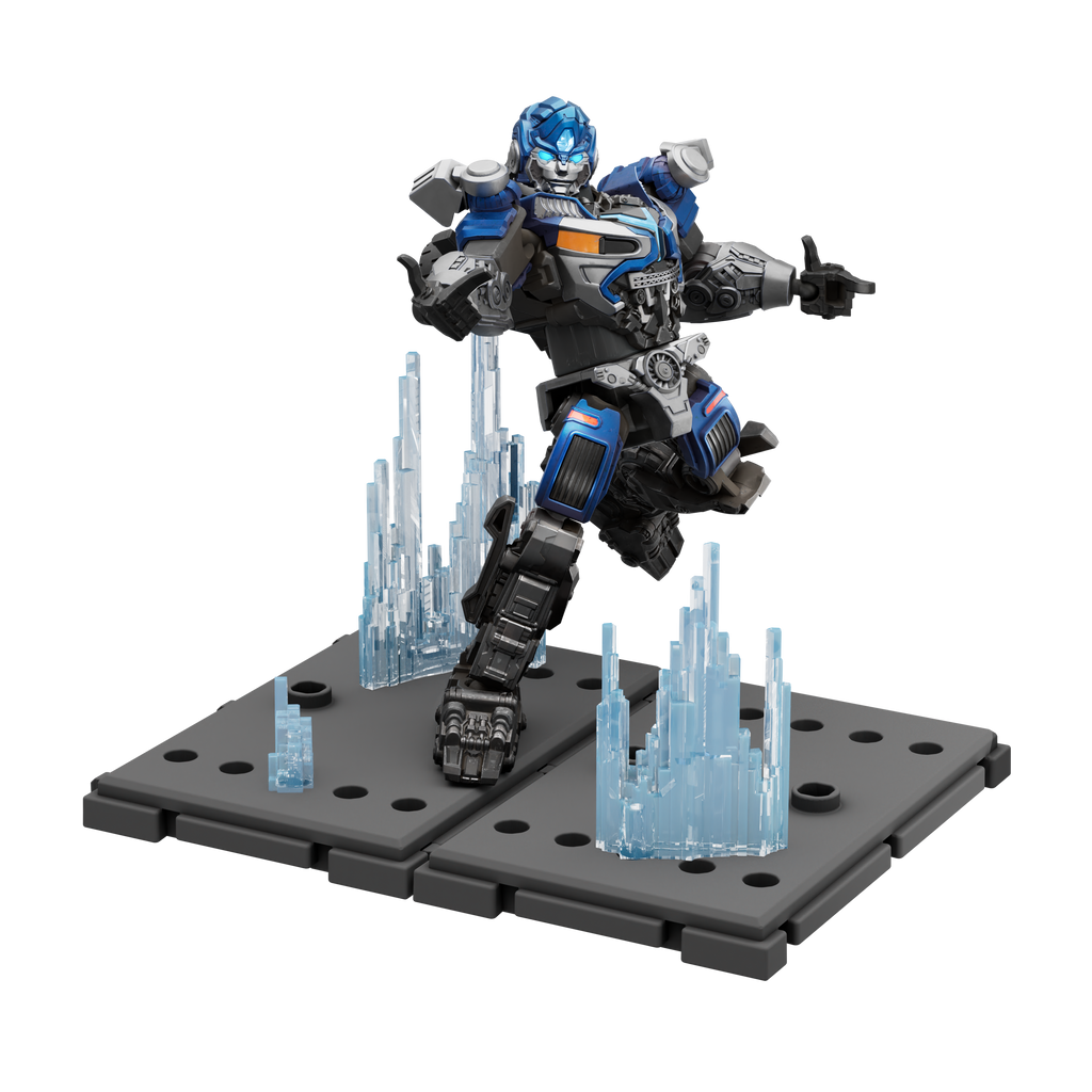 Blokees Figures Superhero Toys, Building Model Kit for Children and Adults - Transformers (Model Kit) Classic Class 06 - Mirage(10cm)