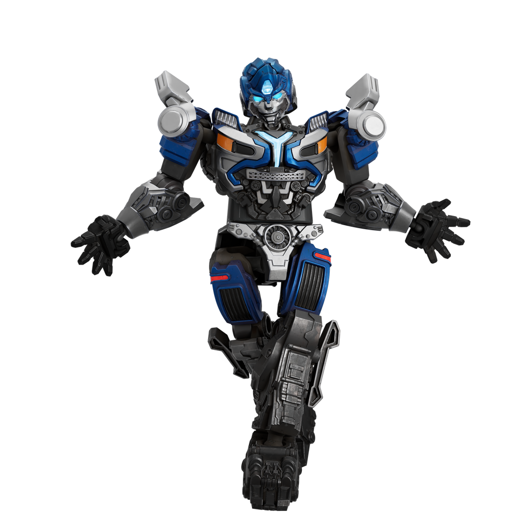Blokees Figures Superhero Toys, Building Model Kit for Children and Adults - Transformers (Model Kit) Classic Class 06 - Mirage(10cm)