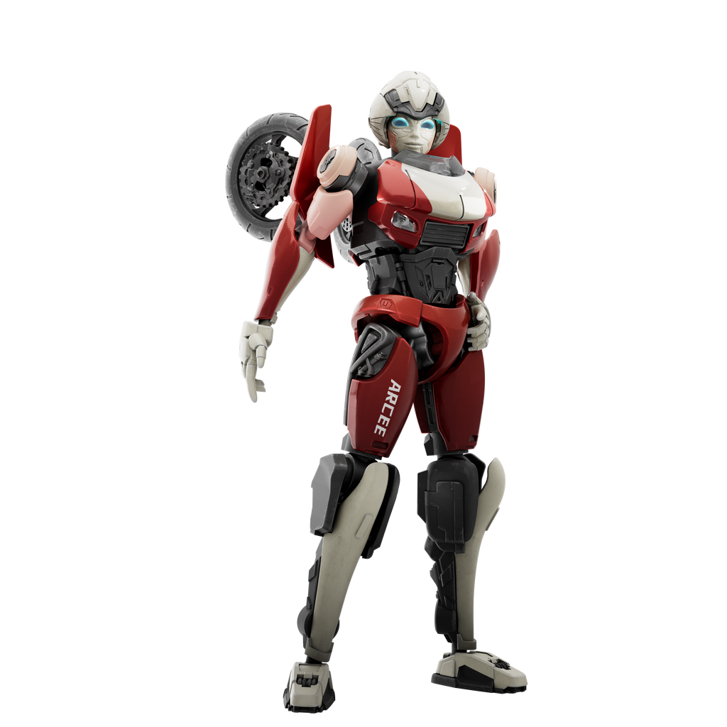 Blokees Figures Superhero Toys, Building Model Kit for Children and Adults - Transformers (Model Kit) Classic Class 07 - Arcee(10cm)