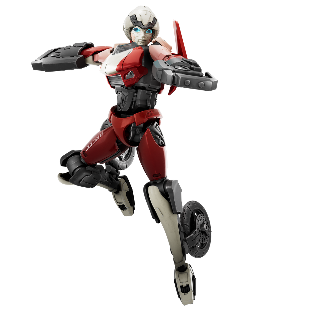 Blokees Figures Superhero Toys, Building Model Kit for Children and Adults - Transformers (Model Kit) Classic Class 07 - Arcee(10cm)