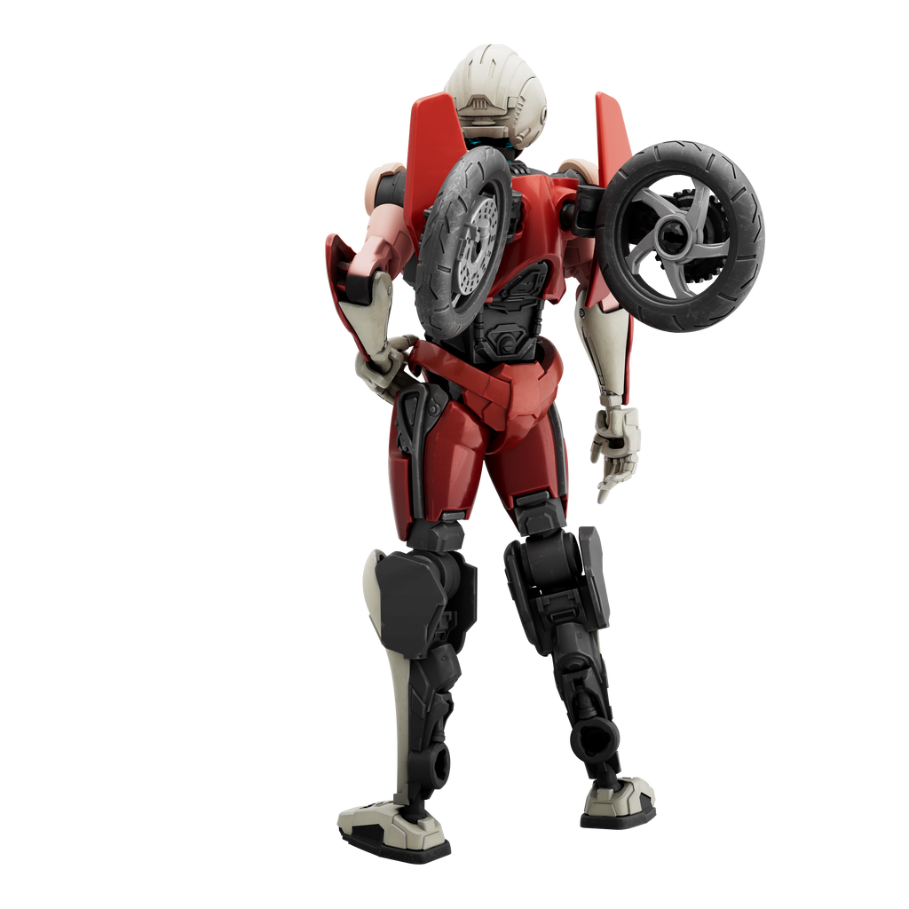 Blokees Figures Superhero Toys, Building Model Kit for Children and Adults - Transformers (Model Kit) Classic Class 07 - Arcee(10cm)