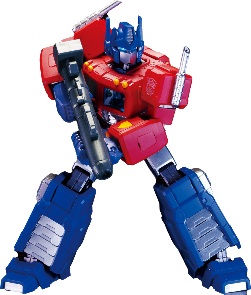 Blokees Figures - Transformers Superhero Toys, Building Model Kit for Children and Adults (Limited Model Kit) - G1 Optimus Prime (20cm)
