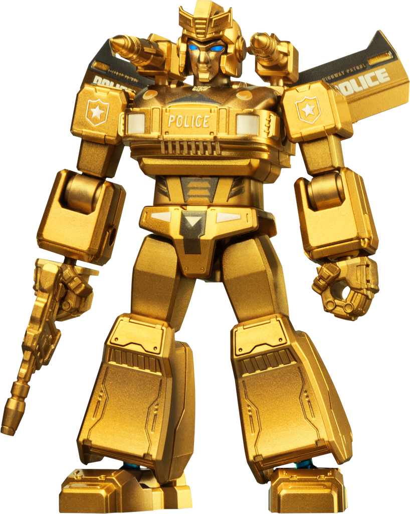 Blokees Figures - Transformers Superhero Toys, Building Model Kit for Children and Adults (Limited Model Kit) - The Golden Lagoon 01