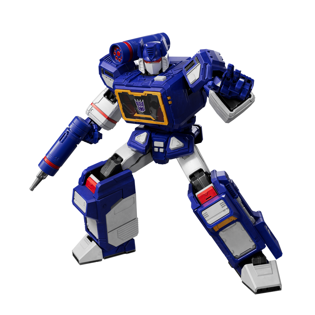 Blokees Figures - Transformers Superhero Toys, Building Model Kit for Children and Adults (Limited Model Kit) - Sound Wave (20 cm)