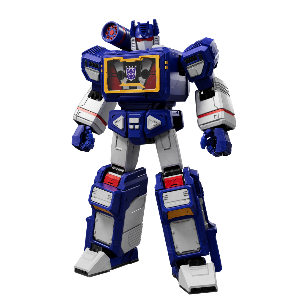 Blokees Figures - Transformers Superhero Toys, Building Model Kit for Children and Adults (Limited Model Kit) - Sound Wave (20 cm)