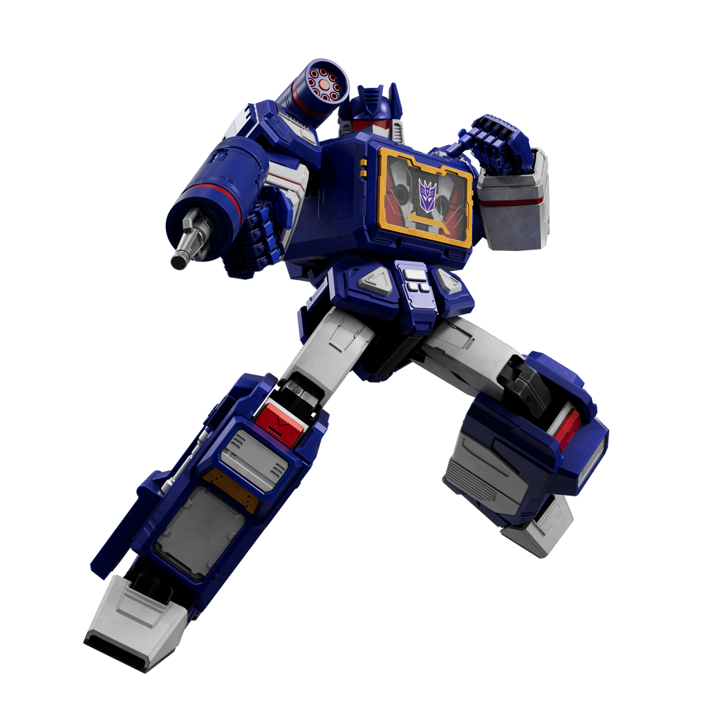Blokees Figures - Transformers Superhero Toys, Building Model Kit for Children and Adults (Limited Model Kit) - Sound Wave (20 cm)