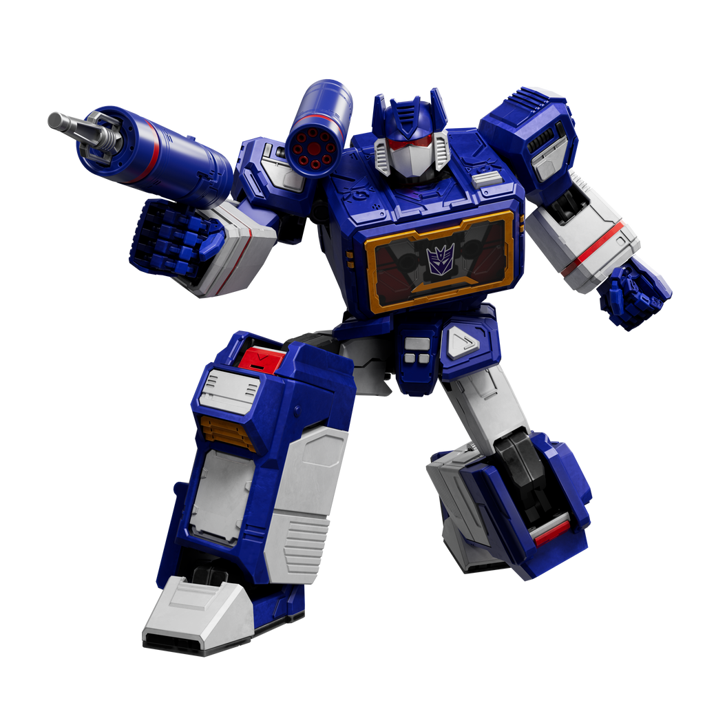 Blokees Figures - Transformers Superhero Toys, Building Model Kit for Children and Adults (Limited Model Kit) - Sound Wave (20 cm)