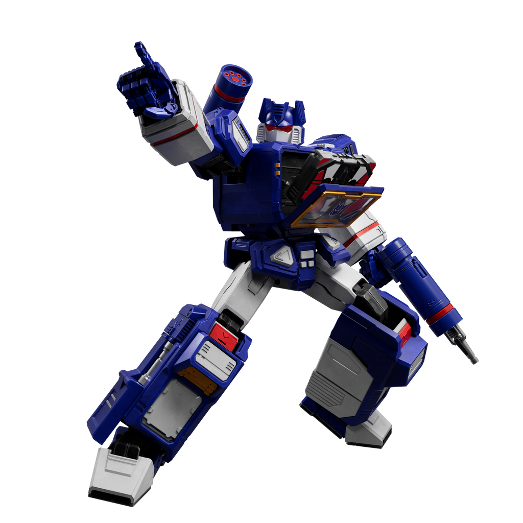 Blokees Figures - Transformers Superhero Toys, Building Model Kit for Children and Adults (Limited Model Kit) - Sound Wave (20 cm)