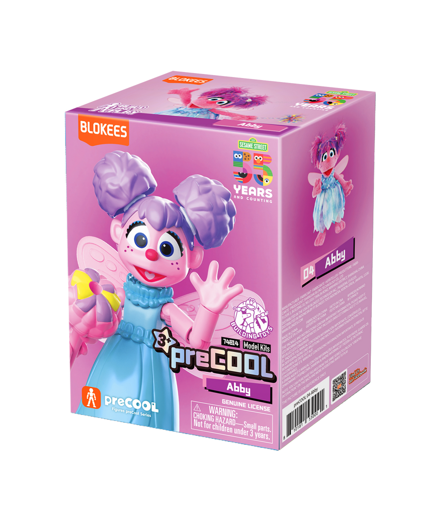 Blokees Figures - Sesame Street AL01 -Abby Officially Licensed Children's Toy from 2 Years, Gifts