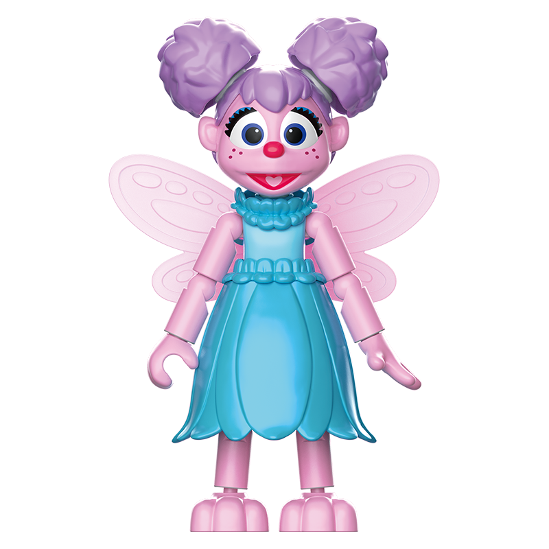 Blokees Figures - Sesame Street AL01 -Abby Officially Licensed Children's Toy from 2 Years, Gifts