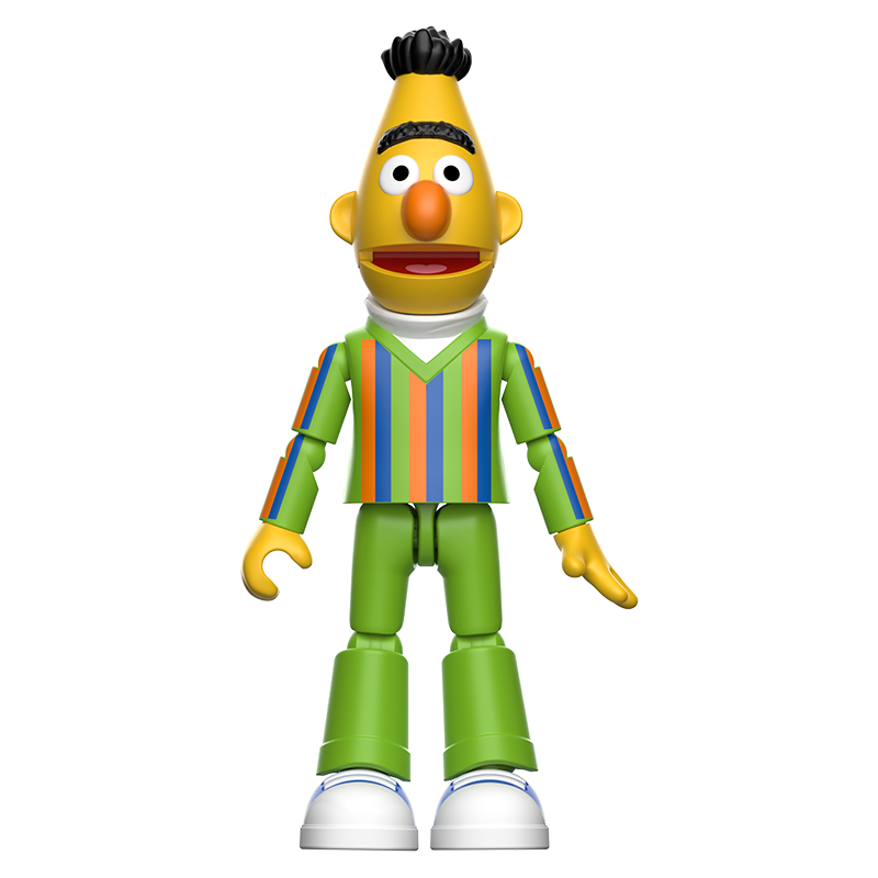 Blokees Figures - Sesame Street AL02 -Bert Officially Licensed Children's Toy from 2 Years, Gifts