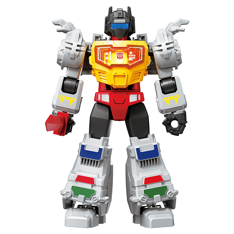 Blokees (Blind box) Superhero Toys, Building Model Kit for Children and Adults Figures PDQ (6 in 1) - Transformers Shining Version 02 - Shining 1985