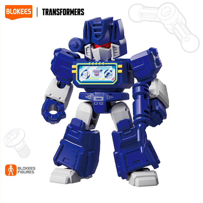 Blokees (Blind box) Superhero Toys, Building Model Kit for Children and Adults Figures PDQ (12 in 1) - Transformers Galaxy Version Defender 03 - Heavy Metal War