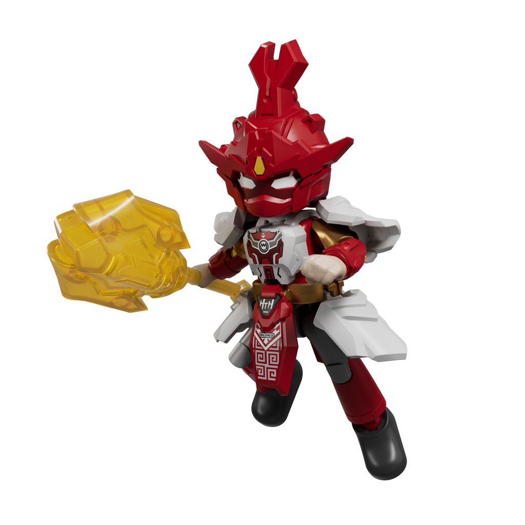 Blokees (Blind box) Figures PDQ (9 in 1) - Herospire Galaxy Version Tubro 03 - Rise of the Dragon