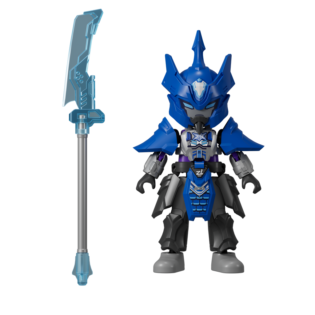 Blokees (Blind box) Figures PDQ (9 in 1) - Herospire Galaxy Version Tubro 03 - Rise of the Dragon