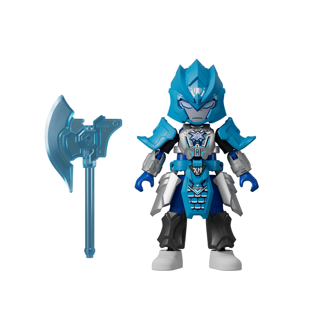 Blokees (Blind box) Figures PDQ (9 in 1) - Herospire Galaxy Version Tubro 03 - Rise of the Dragon