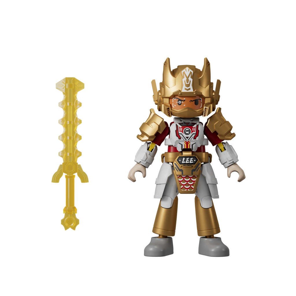 Blokees (Blind box) Figures PDQ (9 in 1) - Herospire Galaxy Version Tubro 03 - Rise of the Dragon