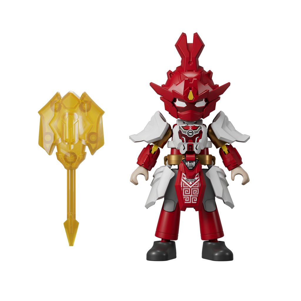 Blokees (Blind box) Figures PDQ (9 in 1) - Herospire Galaxy Version Tubro 03 - Rise of the Dragon