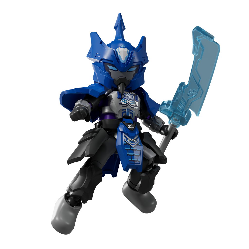 Blokees (Blind box) Figures PDQ (9 in 1) - Herospire Galaxy Version Tubro 03 - Rise of the Dragon
