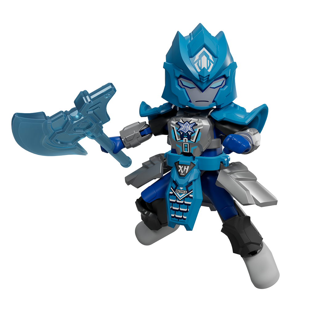 Blokees (Blind box) Figures PDQ (9 in 1) - Herospire Galaxy Version Tubro 03 - Rise of the Dragon