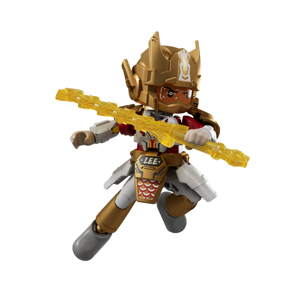 Blokees (Blind box) Figures PDQ (9 in 1) - Herospire Galaxy Version Tubro 03 - Rise of the Dragon